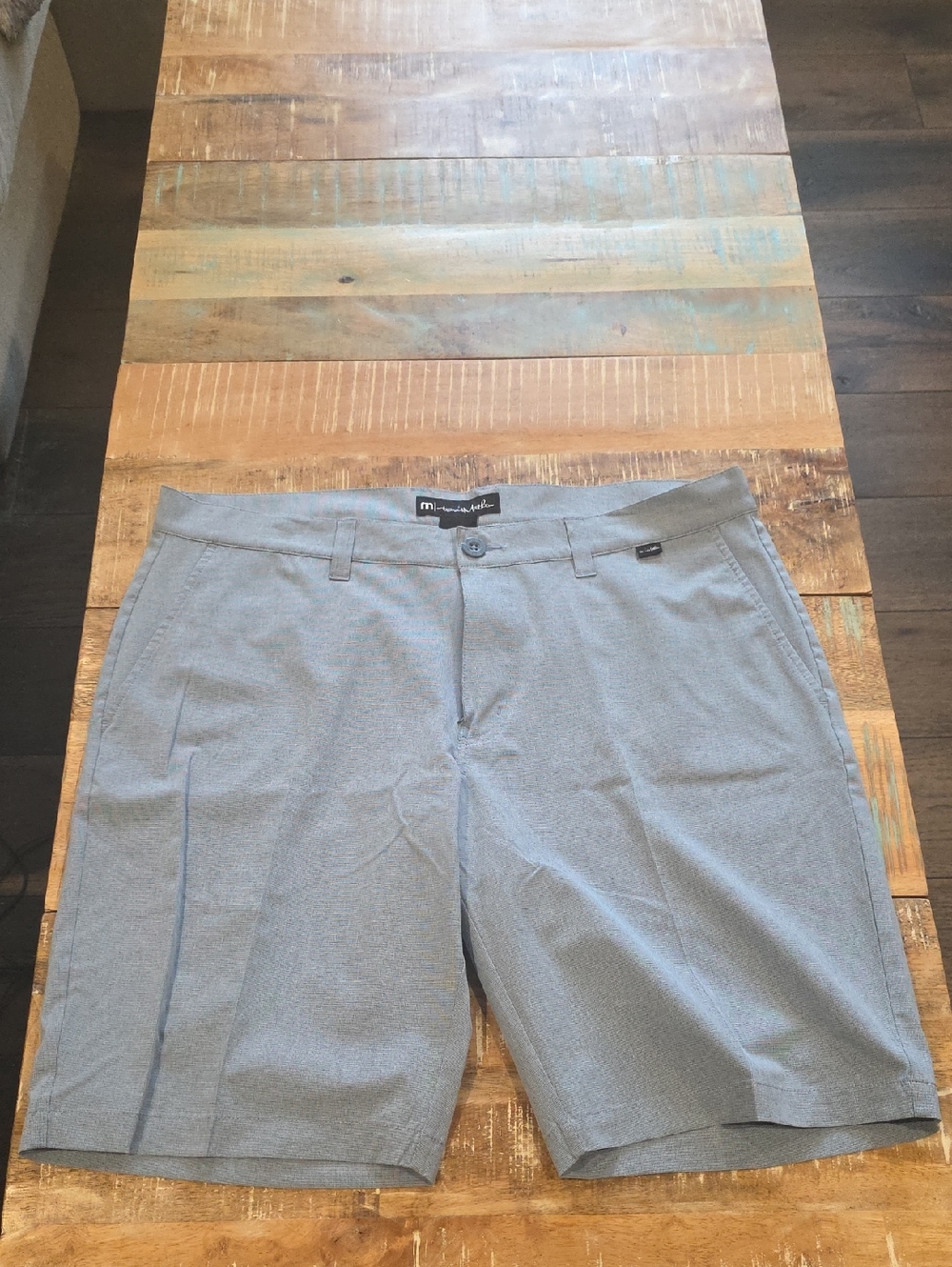 Bonobos Men's Light Gray Flat-Front Shorts
